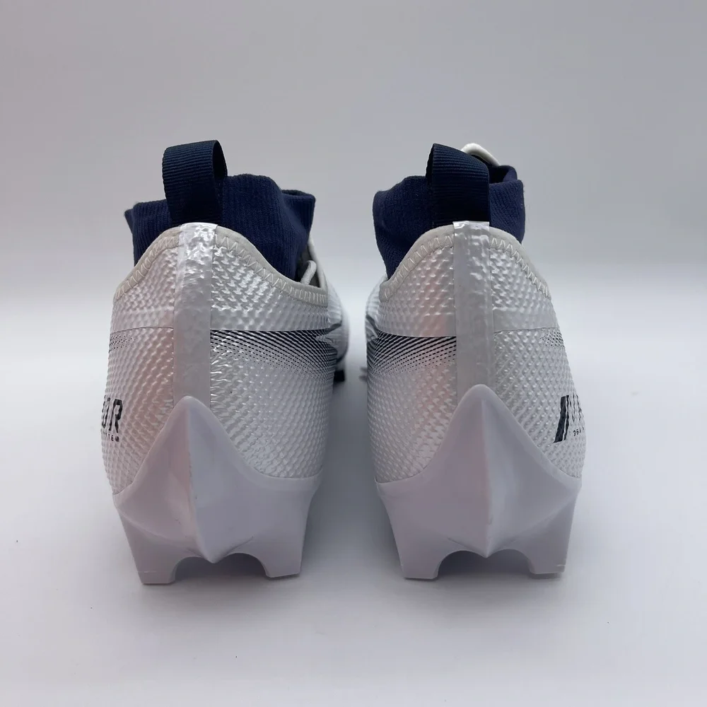 Nike Vapor Edge Pro 360 Mens Size 14 Football Cleats AO8277-106 White/Navy Shoes